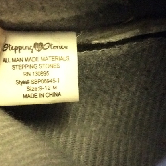 Brand new Stepping Stones infant booties 9-12M - Picture 6 of 6